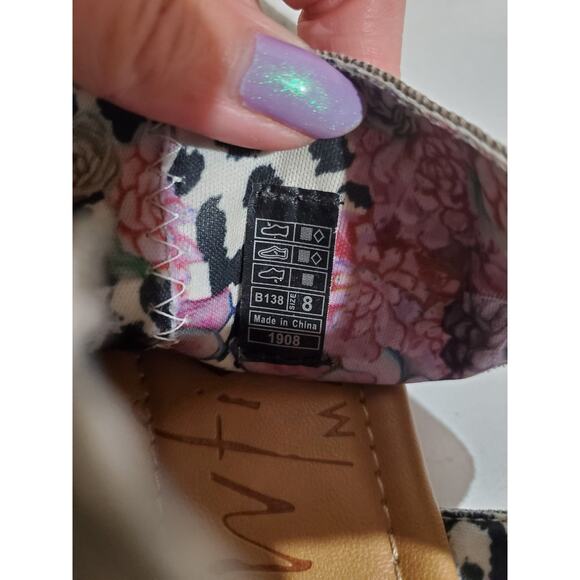 Blowfish Malibu Bella Open Toe Fabric Bootie Sandals Womens Size 8 Brown Tan - Picture 11 of 11